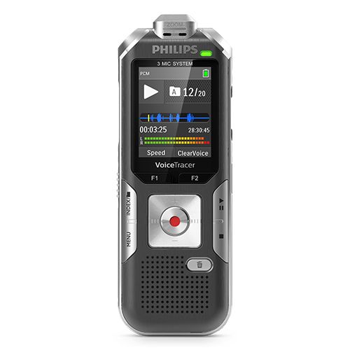 טייפ מנהלים רשמקול דיגיטלי 8GB דגם Philips Voice Tracer DVT6010