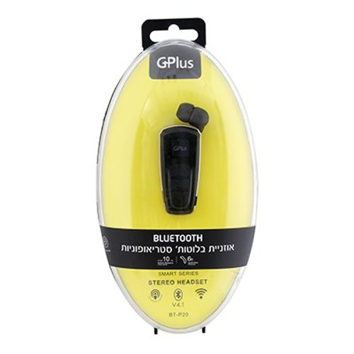 דיבורית אישית BT4.1 קפיצית+קליפס  GPLUS BT-P20