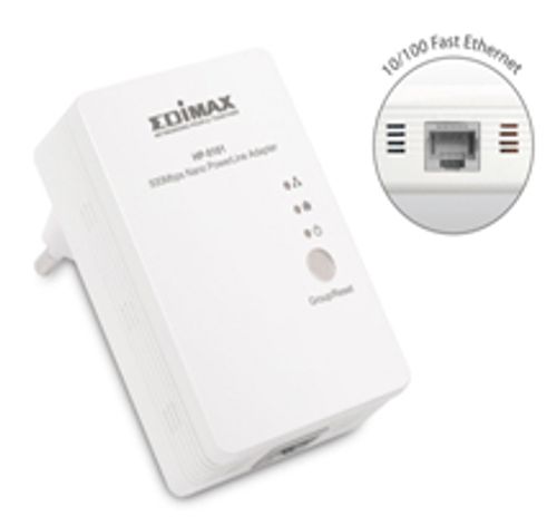 מתאם רשת חשמל Edimax HP-5101 500Mbps