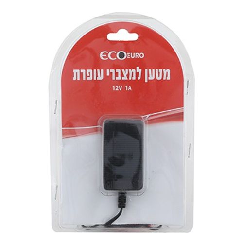 מטען למצברים 12V 1A ECO EURO ACT-12CD-1