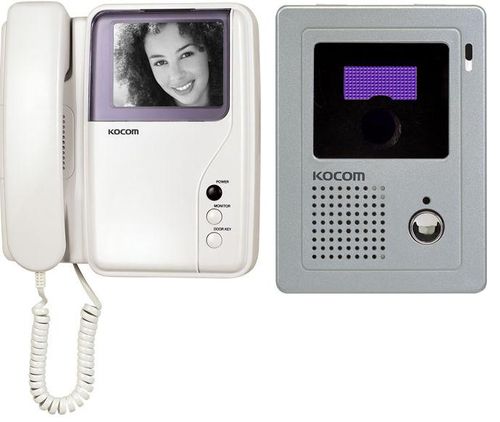קיט אינטרקום טלויזיה שחור\לבן  KOCOM KVM-604