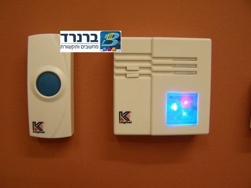 פעמון אלחוטי לכבדי שמיעה KD-126