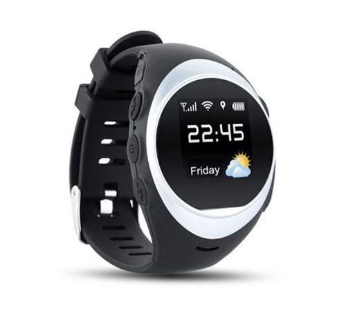 לחצן מצוקה שעון עם איתור GPS