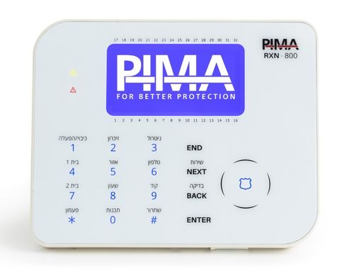 לוח מקשי מגע פימה  PIMA RXN-800