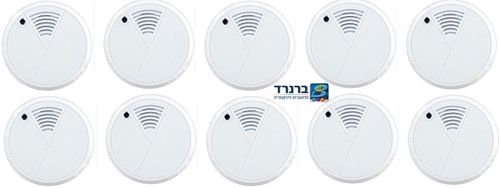10 יחידות גלאי עשן עצמאי יונדאי  HYUNDAI HS-103 - שנתיים אחריות!!