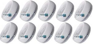 10 גלאי עשן עצמאי GPT GS536G שנתיים אחריות!