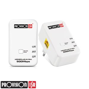 זוג מתאמי רשת על חשמל PROVISION PR-HP500K במהירות עד 500M