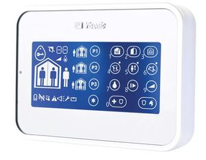 לוח מקשים עם מסך מגע לשימוש עם מערכות PowerMaster VISONIC KP-160 PG2