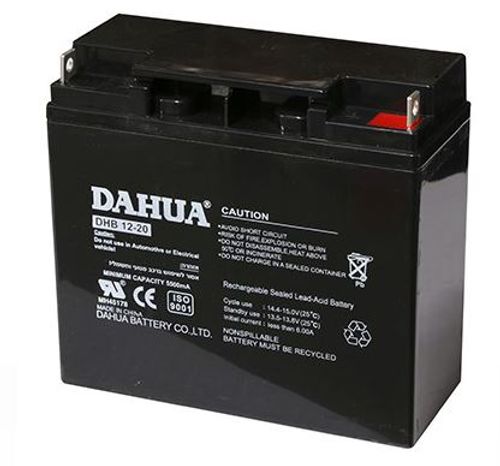 סוללה למערכת אזעקה תקן 1337  / 12V 20AH