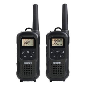 זוג מכשירי קשר ווקי טוקי Uniden עמידים במים עד 10 ק"מ PMR-1210