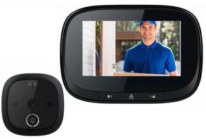 עינית דיגיטלית לדלת מסך IPS איכותי של 4.3