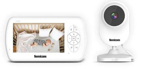 אינטרקום בייבי מוניטור לתינוק עם מצלמה ומסך 