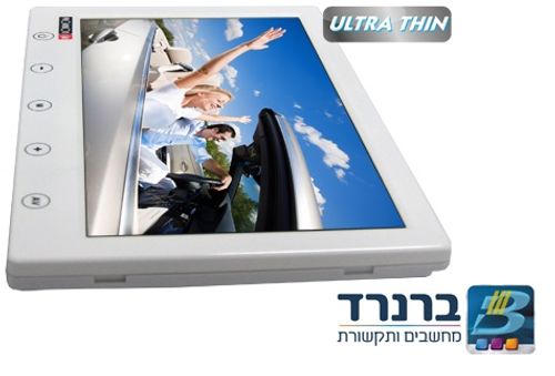 מוניטור מסך דק דיגיטלי עם כפתורי מגע Provision PR-TFT7P-W TFT LCD AV/2 VGA HDMI