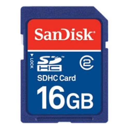 כרטיס זיכרון סנדיסק 16GB SanDisk Secure Digital