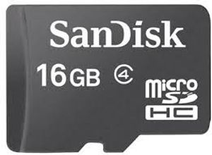 כרטיס זיכרון סנדיסק או קינגסטון SanDisk / KINGSTON  SanDisk microSD Card 16GB