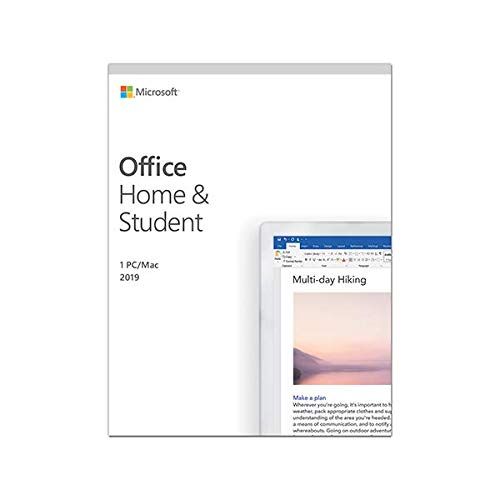 Microsoft Office Home and Student 2019 Hebrew  אופיס 2019 סטודנט