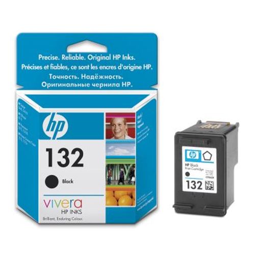 ראש דיו שחור HP 132 C9362HE