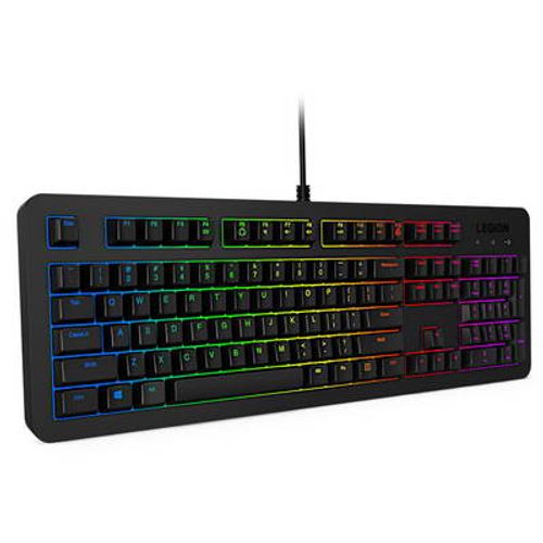 מקלדת גיימינג לנובו (Lenovo Legion K300 RGB Gaming Keyboard - GY40Y57715 (Hebrew+English
