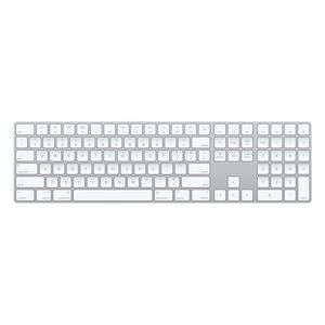 מקלדת אלחוטית למחשב מק יבואן רשמי סי.דאטה Apple Magic Keyboard with Numeric Keypad Bluetooth  MQ052H