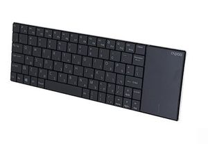 מקלדת אלחוטית מגע 2.4G שחור RAPOO E2710B
