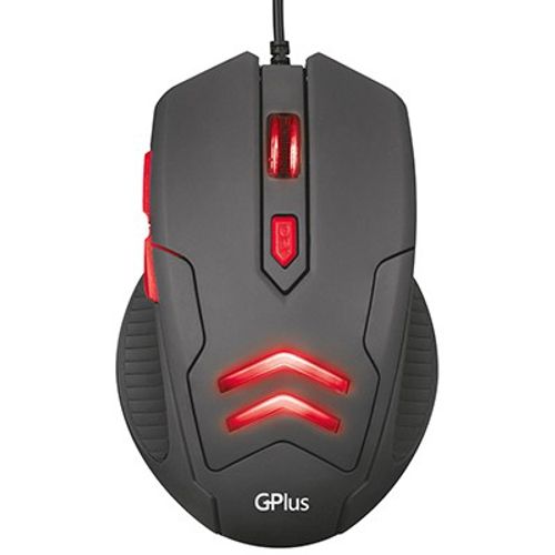 עכבר גיימינג מואר + פד לעכבר GPLUS KM500