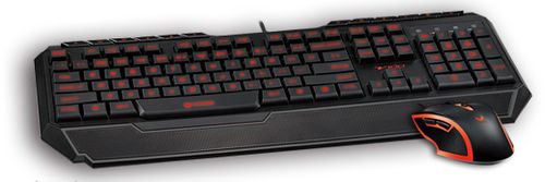 מקלדת גיימינג + עכבר אופטי RAPOO VPRO V100