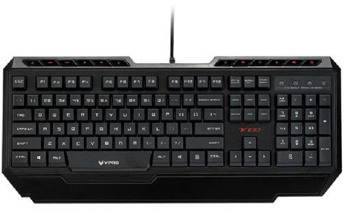 מקלדת גיימינג + עכבר אופטי RAPOO VPRO V100