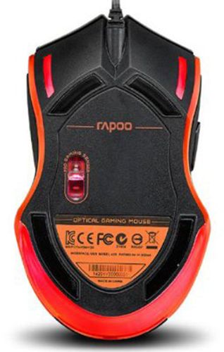 מקלדת גיימינג + עכבר אופטי RAPOO VPRO V100