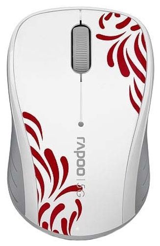 עכבר אופטי אלחוטי מעוצב RAPOO 3100P 5GHZ