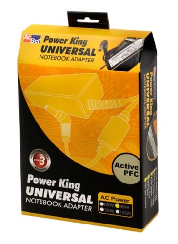 מטען אוניברסלי למחשב נייד ACBEL 90W Power King