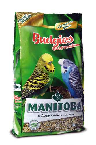 מניטובה תוכון 1 ק״ג Manitoba Budgies Best Premium