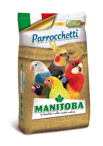 מניטובה לתוכים בינוניים 20 ק״ג Manitoba Inseparabili