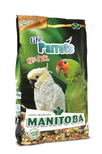 מניטובה לתוכי 2 ק״ג Manitoba Life Parrots