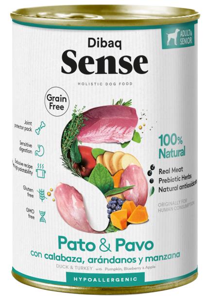 שימורי סנס דיבאק ברוז והודו לכלב 380 גרם Sense