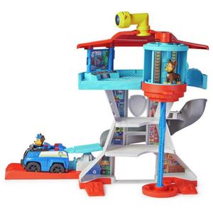 מגדל שמירה ותצפית 50 ס"מ עם מעלית מסתובבת, מגלשת ספירלה, פריסקופ, רכב ודמות צ