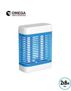 קטלן יתושים 16W TWIN לבן