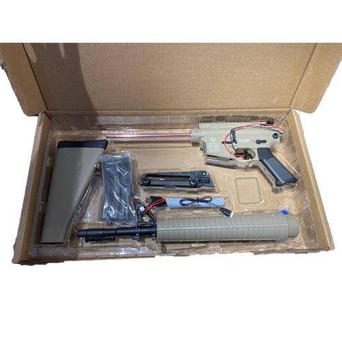 רובה ג'ל דמוי M16 חשמלי מלא - BLG Submachine Gun M16