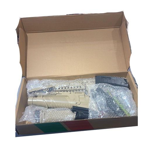 רובה ג'ל דמוי HK416D חשמלי מלא - SX-18003A צבע בהיר