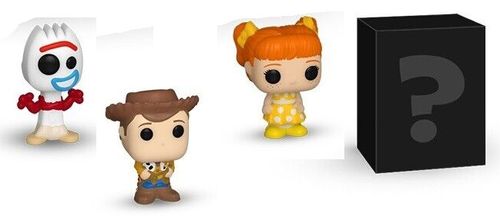 ביטי פופ! - מארז 3 דמויות + דמות בהפתעה BITTY POP!: Toy Story - Forky- צעצוע של סיפור - פורקי