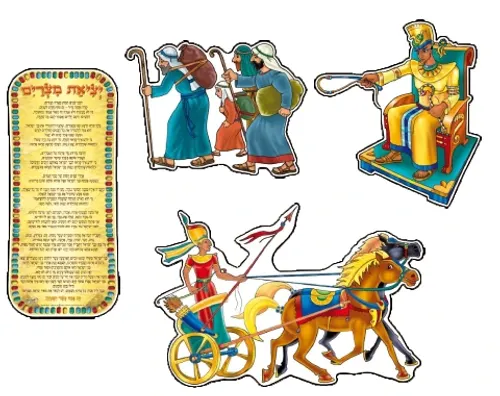 ערכת סיפור בהמחשה - יציאת מצרים