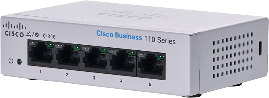 רכזת רשת / ממתג Cisco CBS110-5T-D סיסקו