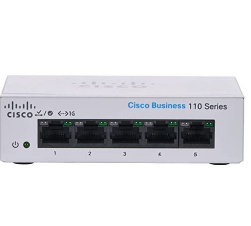 רכזת רשת / ממתג Cisco CBS110-5T-D סיסקו