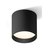 צמוד תקרה צילינדר שחור EMMA 8W 3CCT NISKO