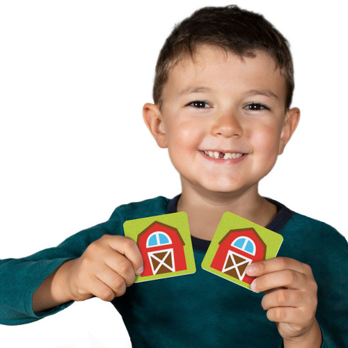 ערכת יצירה לילדים: 30 כרטיסיות משחק זיכרון 