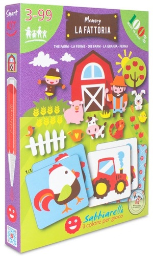 ערכת יצירה לילדים: 30 כרטיסיות משחק זיכרון 