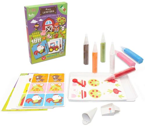 ערכת יצירה לילדים: 30 כרטיסיות משחק זיכרון 