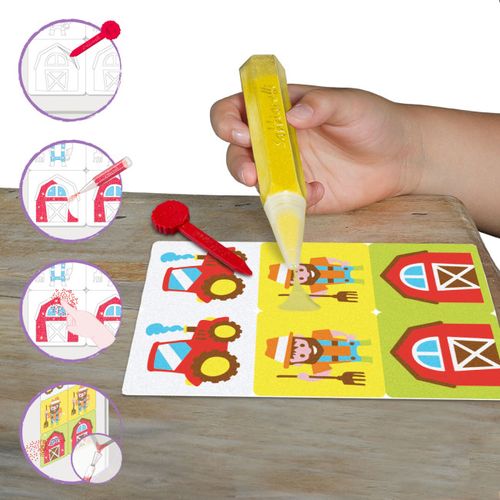 ערכת יצירה לילדים: 30 כרטיסיות משחק זיכרון 