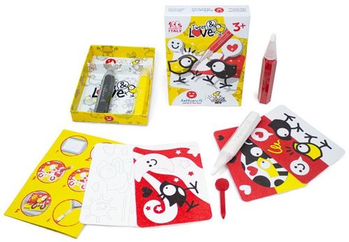 ערכת יצירה לילדים: 4 ציורים 