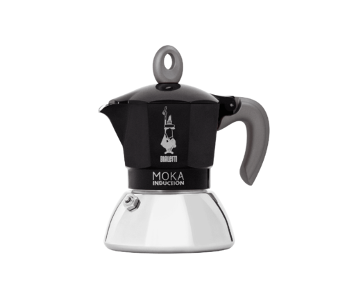 מקינטה מוקה לאינדוקציה 2 כוסות Bialetti Moka Induction במגוון צבעים 