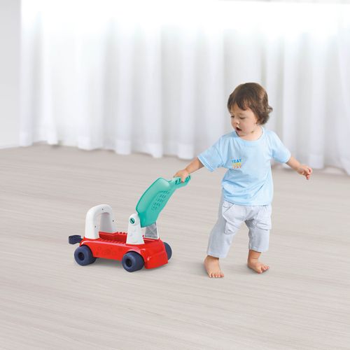 הליכון לימודי לתינוק בצורת רכבת 4 ב 1 עם אורות וצלילים